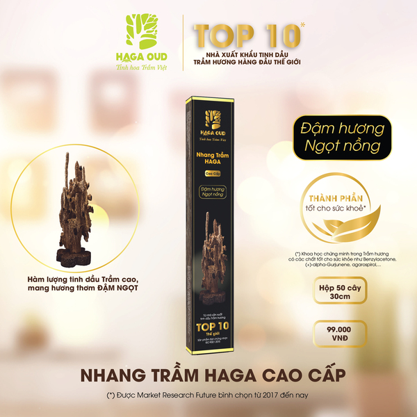 Nhang trầm Haga cao cấp - Công Ty TNHH Trầm Hương Hoàng Giang